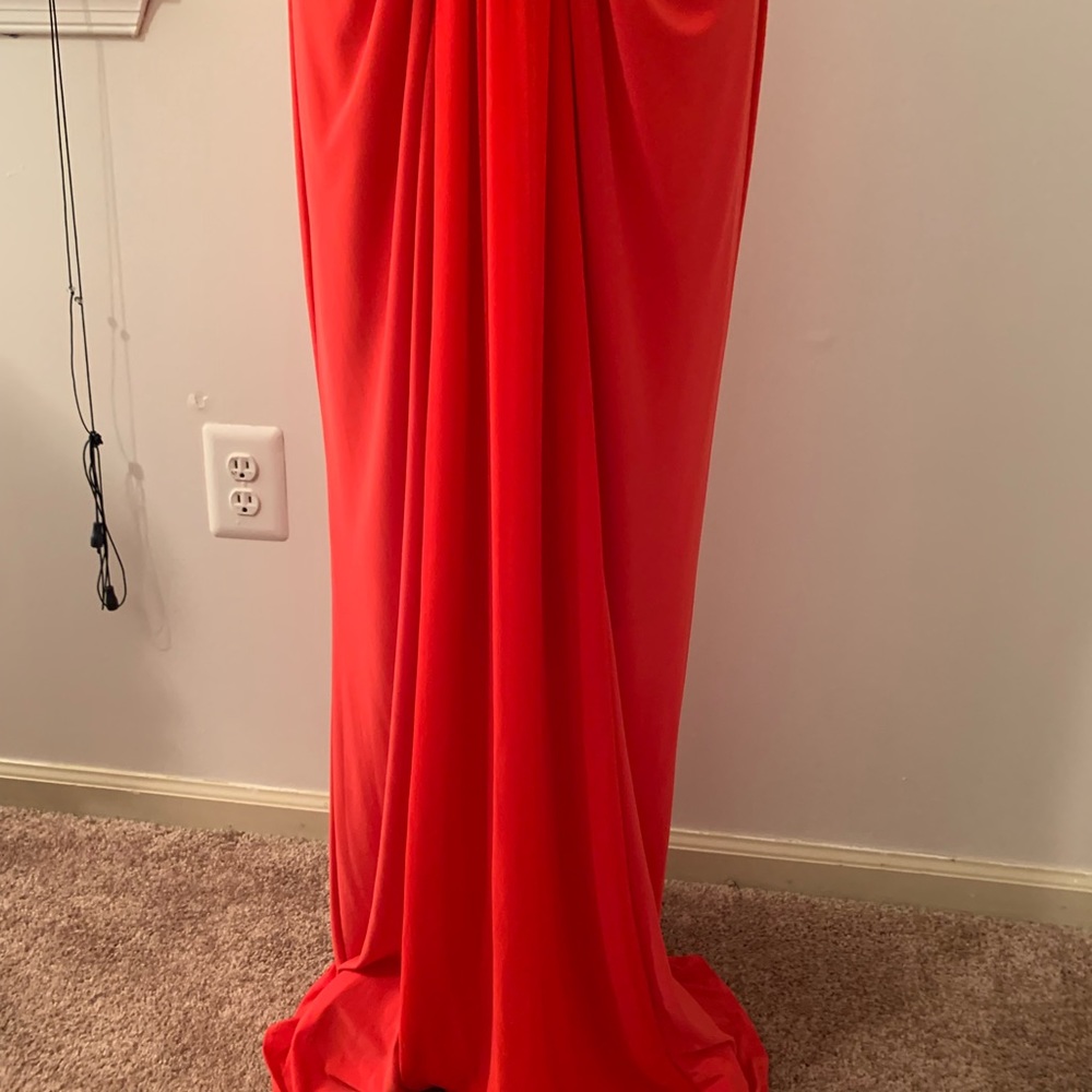 Beautiful Red Ralph Lauren Gown - Picture 6 of 10